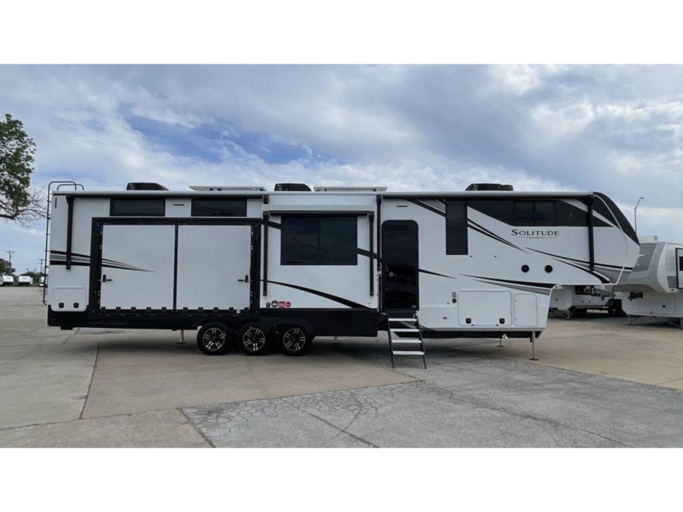 A photo of this 2026 Grand Design Solitude 414LJMJ