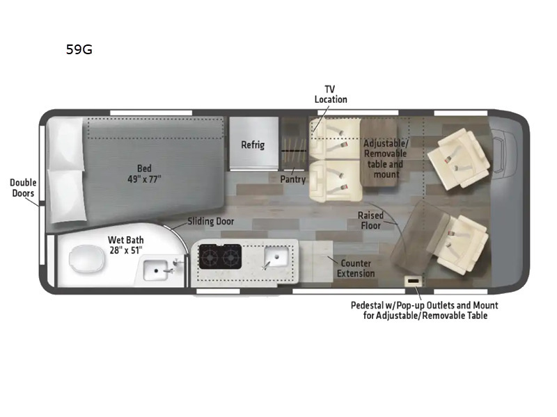A photo of this 2026 Winnebago Travato 59G
