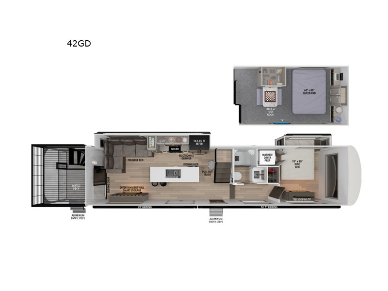 A photo of this 2026 Grand Design Foundation 42GD