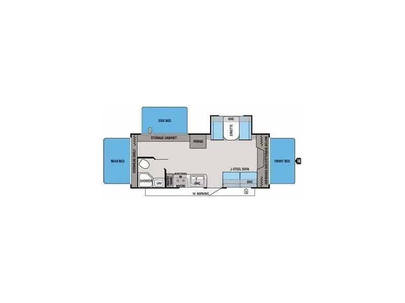 2015 JAYCO JAY FEATHER X23F