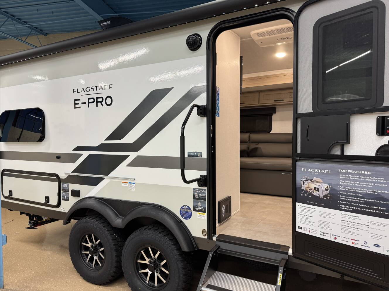 A photo of this 2026 Forest River FLAGSTAFF E-PRO E20FK