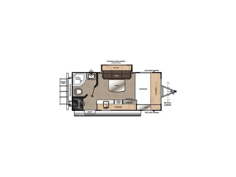 2021 COACHMEN CATALINA EXPEDITION 192FQS