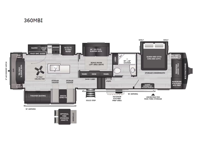 2026 Keystone Rv Cougar 360MBI in ludington MI