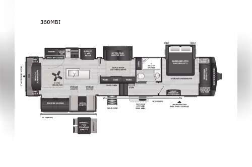 2026 Keystone Rv Cougar 360MBI in ludington MI