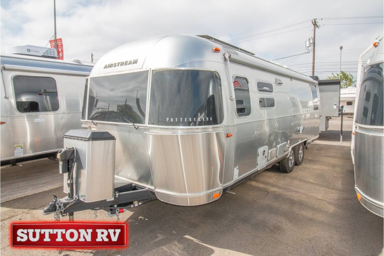 A photo of this 2023 Airstream Pottery Barn Special Edition 28RB