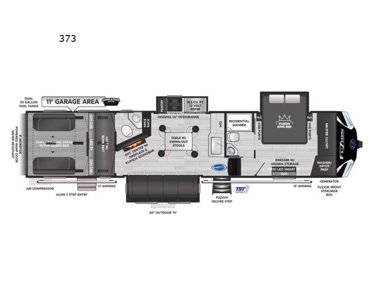 2025 Keystone Rv Fuzion 373 in carthage MO