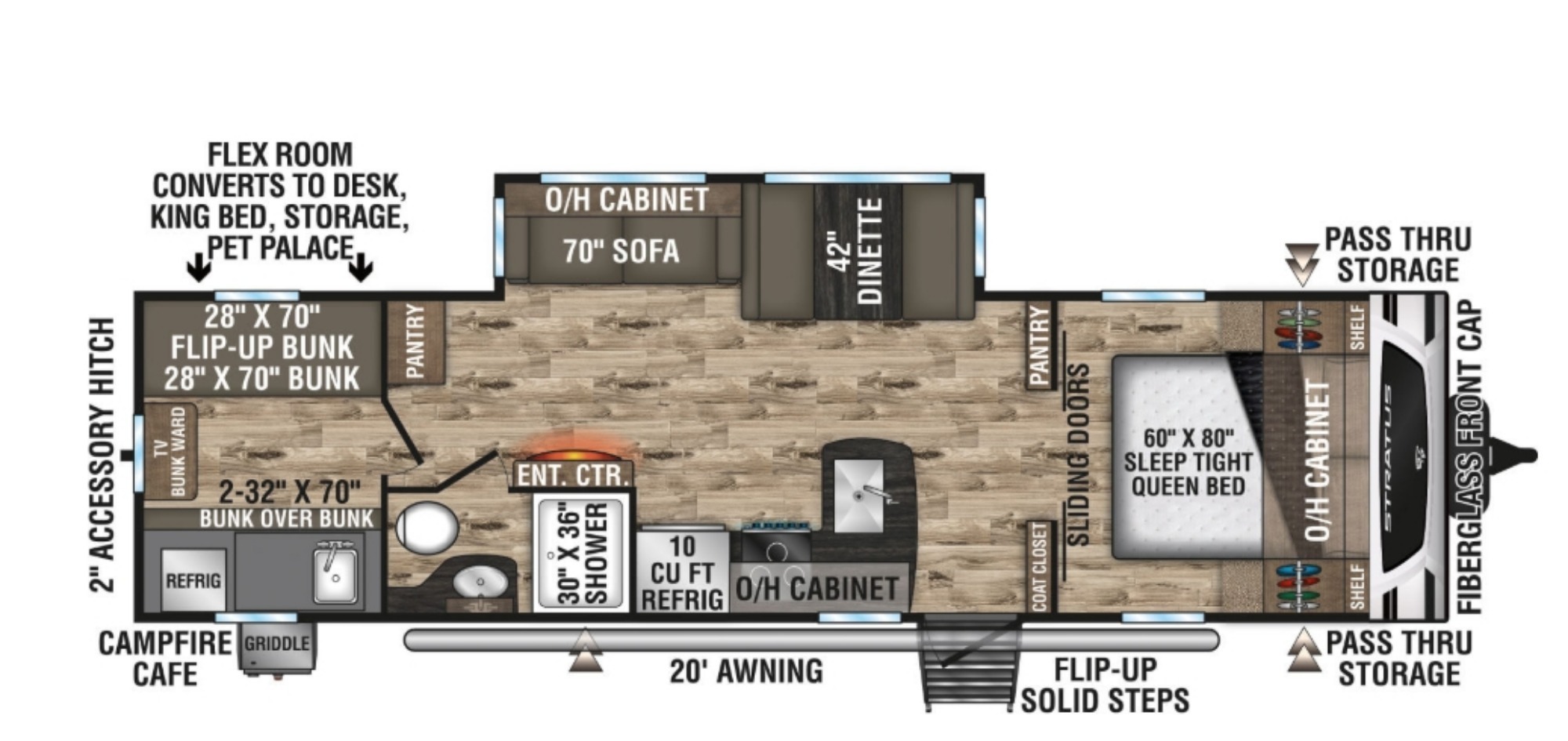 A photo of this 2024 Venture Rv STRATUS 291VQB