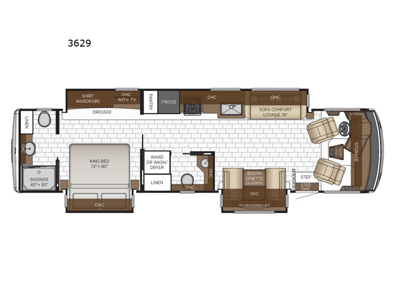 A photo of this 2026 Newmar Bay Star 3629