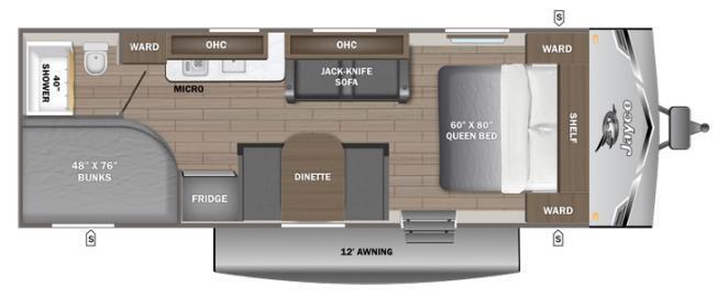 A photo of this 2026 Jayco Jay Flight SLX 250BH