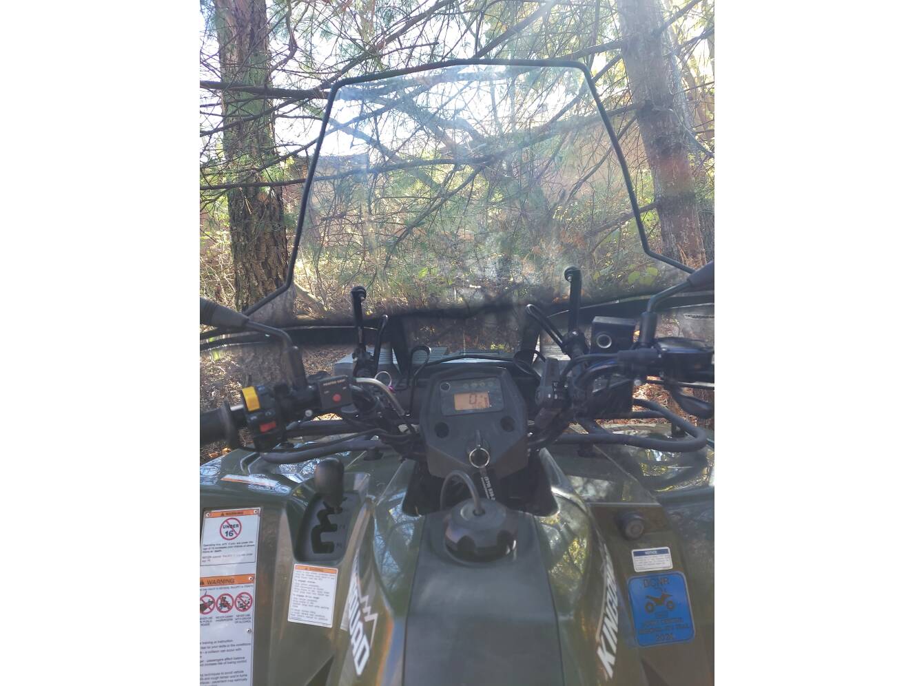 A photo of this 2018 Suzuki KINGQUAD 400 ASI 4X4