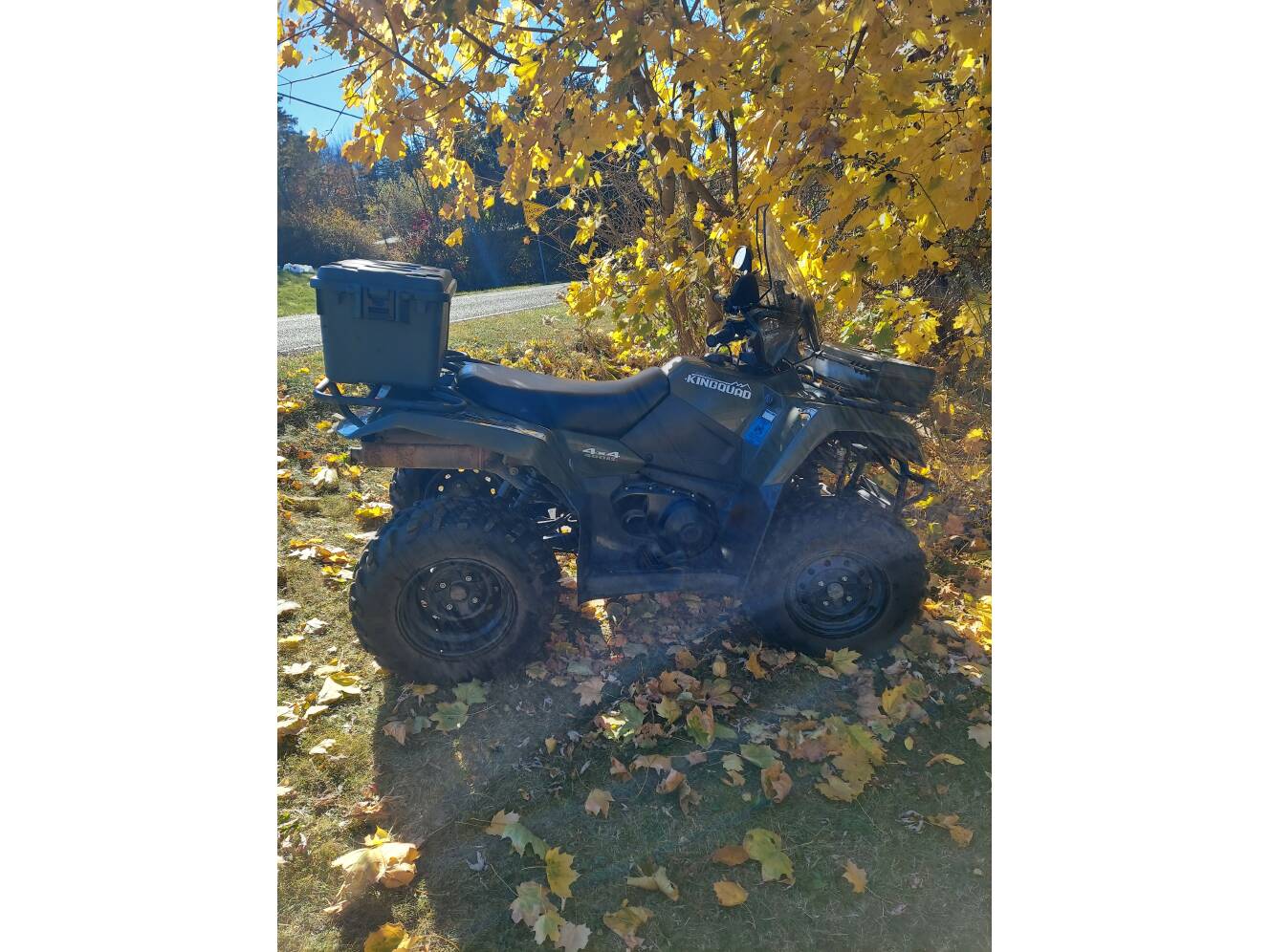 A photo of this 2018 Suzuki KINGQUAD 400 ASI 4X4