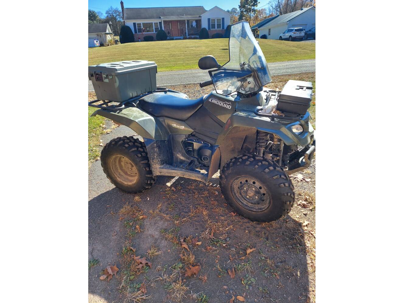 A photo of this 2018 Suzuki KINGQUAD 400 ASI 4X4