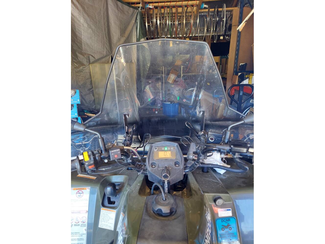 A photo of this 2018 Suzuki KINGQUAD 400 ASI 4X4