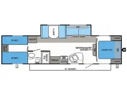 2013 JAYCO JAY FLIGHT SWIFT 294BHS
