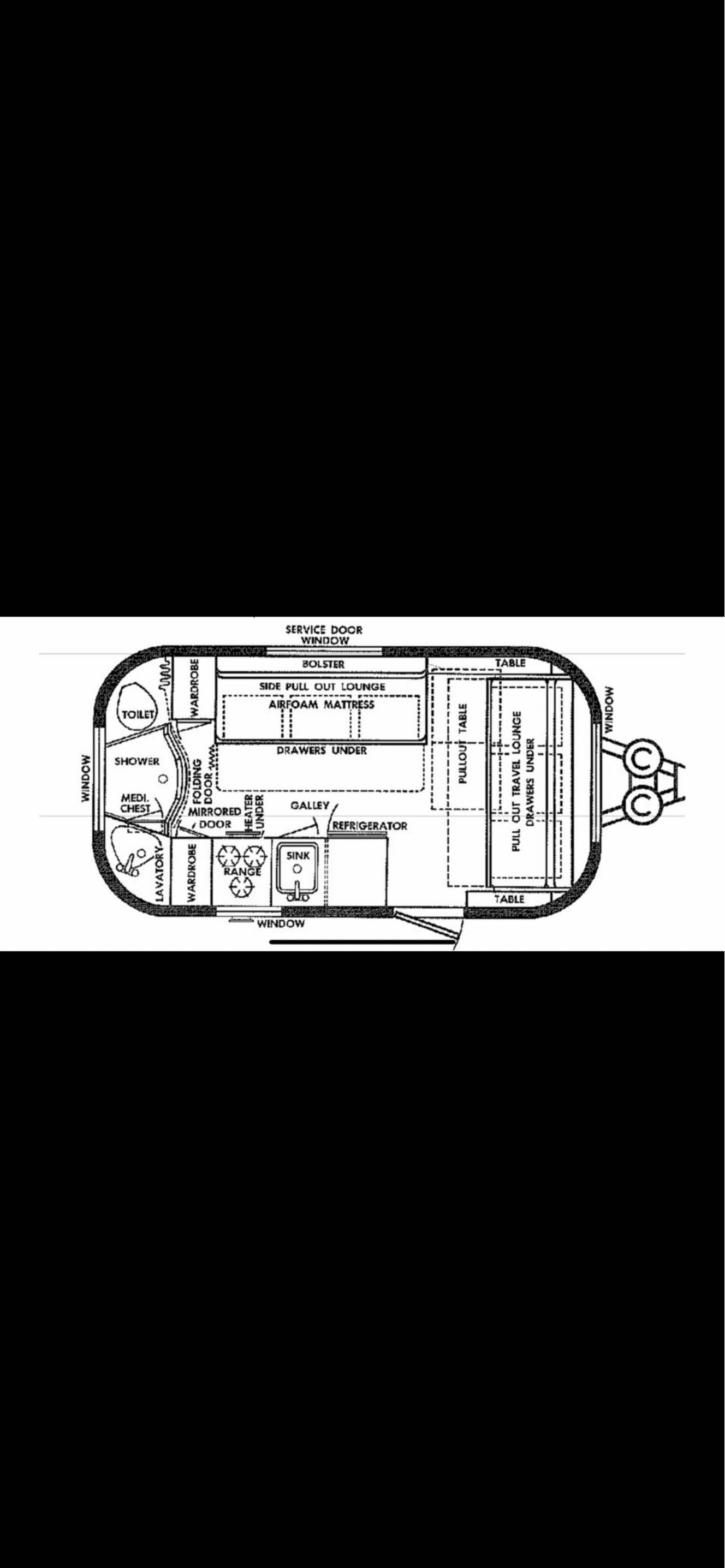 A photo of this 1966 Airstream CARAVEL 17