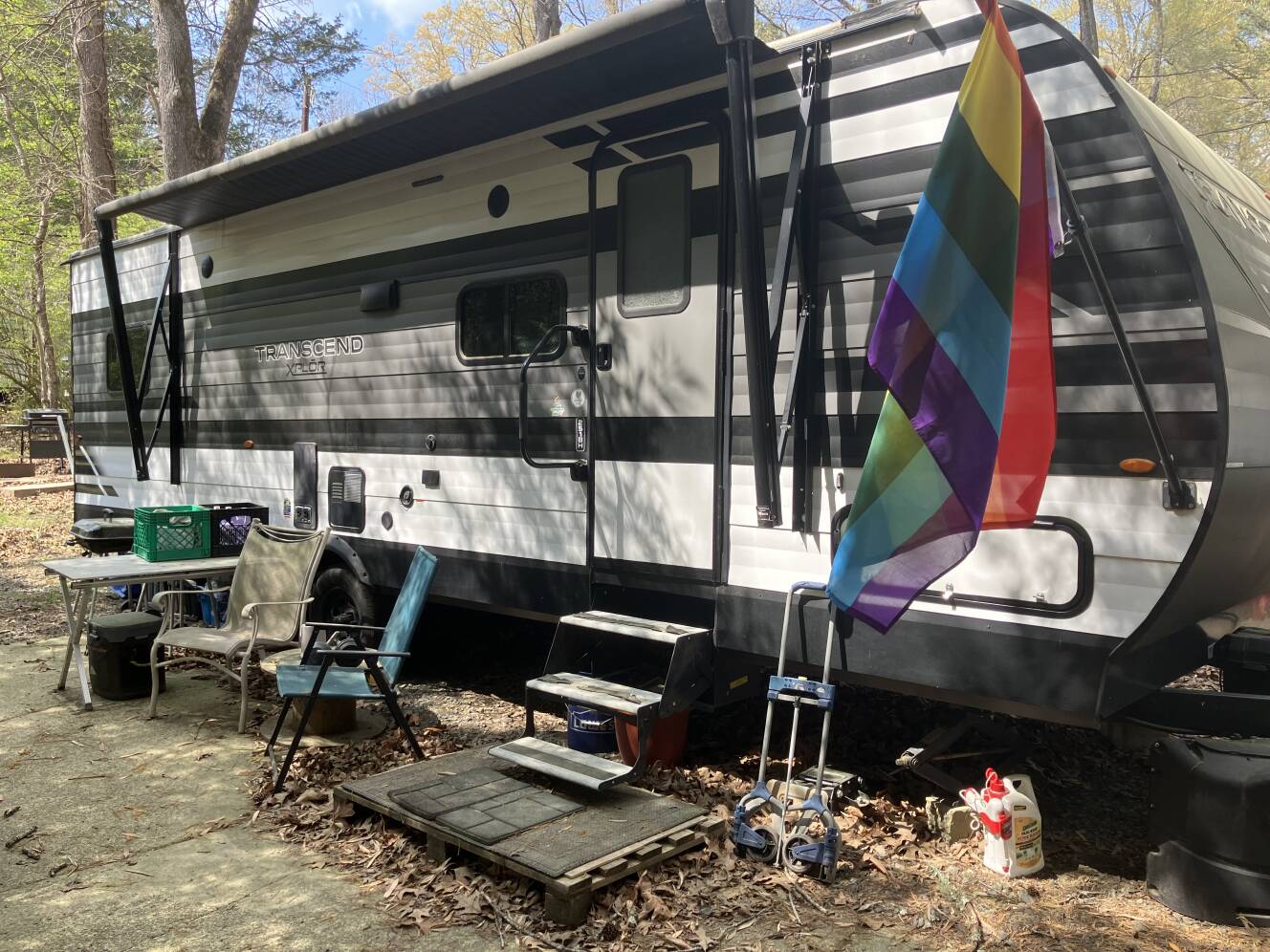 A photo of this 2022 Grand Design TRANSCEND XPLOR 251BH