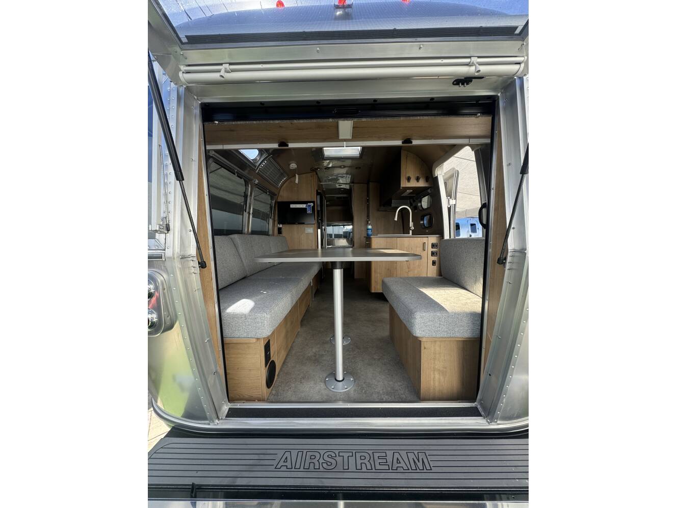 A photo of this 2024 Airstream TRADE WIND 25FBQ