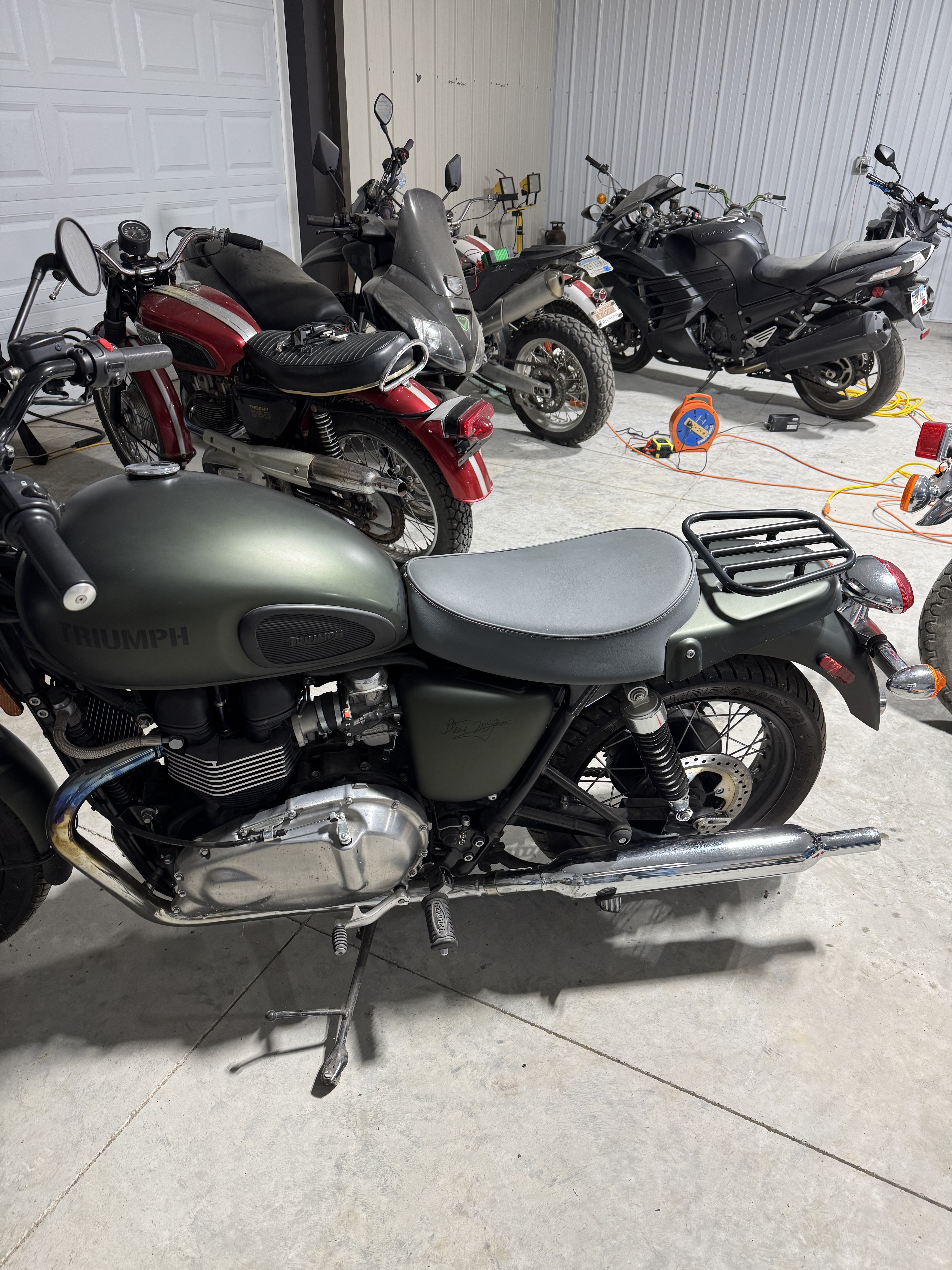 2012 Triumph BONNEVILLE STEVE MCQUEEN SE in rochester MN