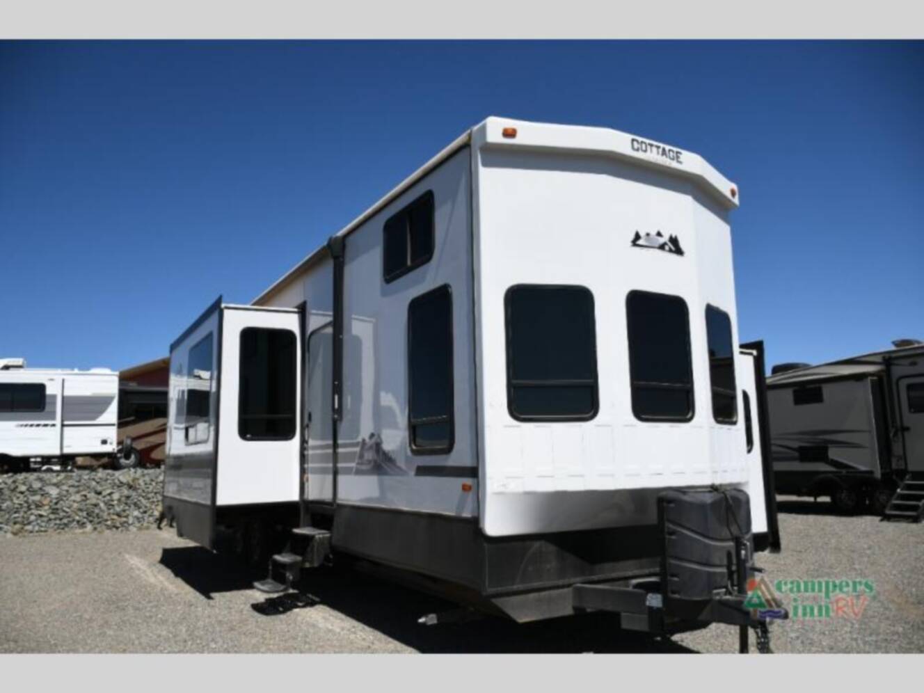 A photo of this 2024 Forest River Rv Cedar Creek Cottage 40CBK