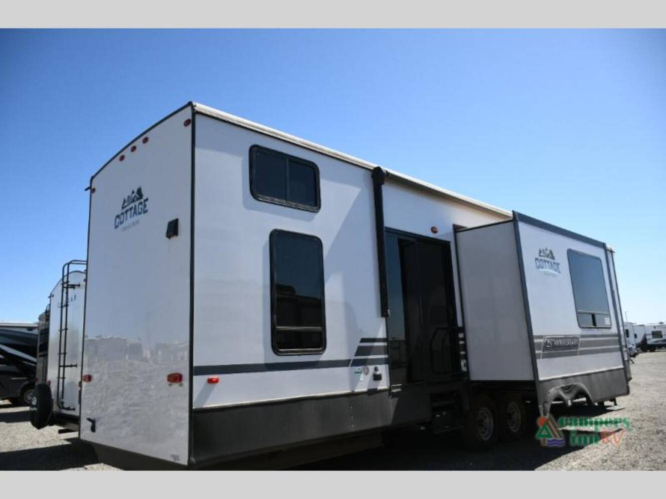 A photo of this 2024 Forest River Rv Cedar Creek Cottage 40CBK