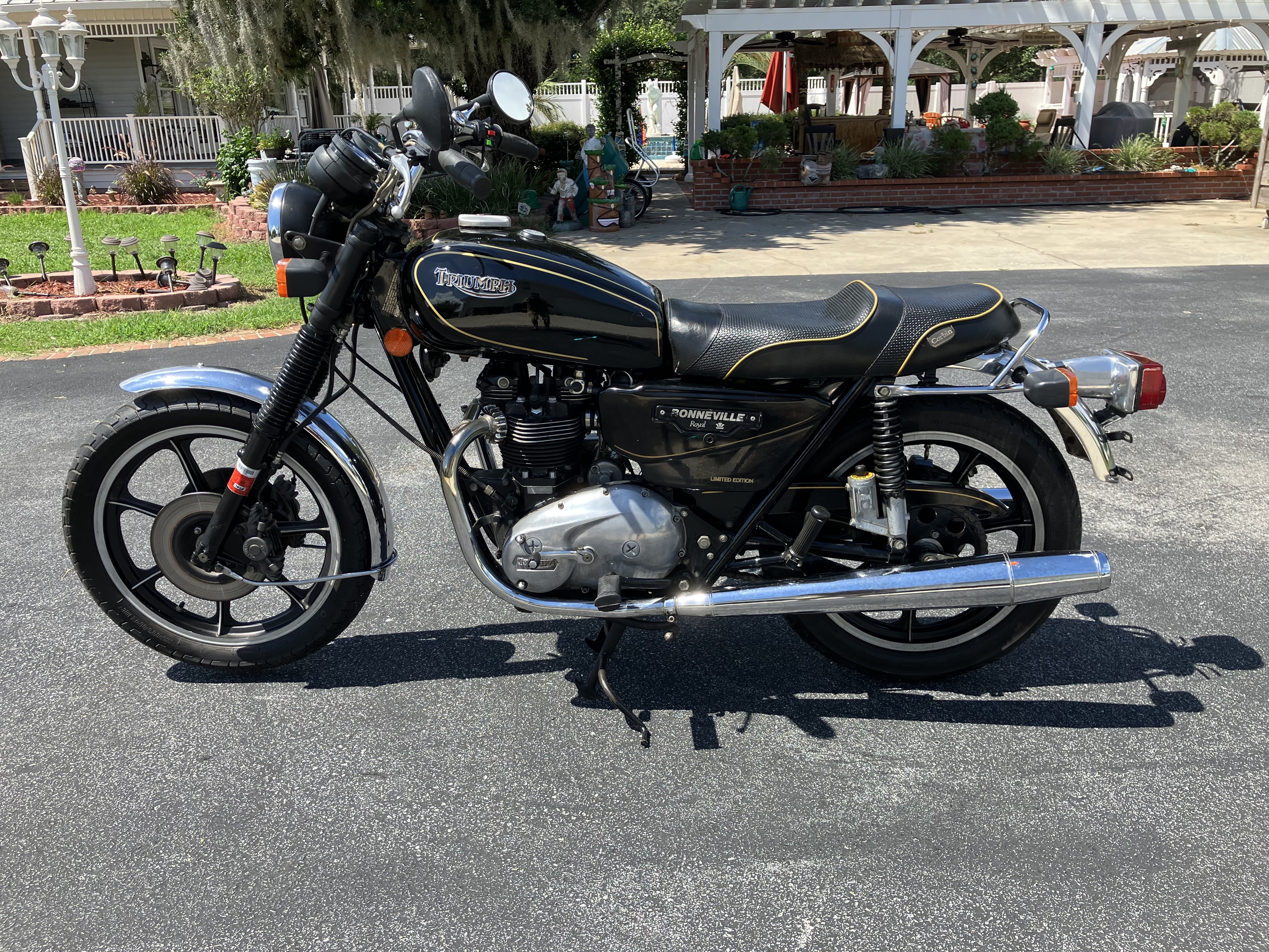 1982 Triumph bonneville royal wedding edition BASE in Citra, FL