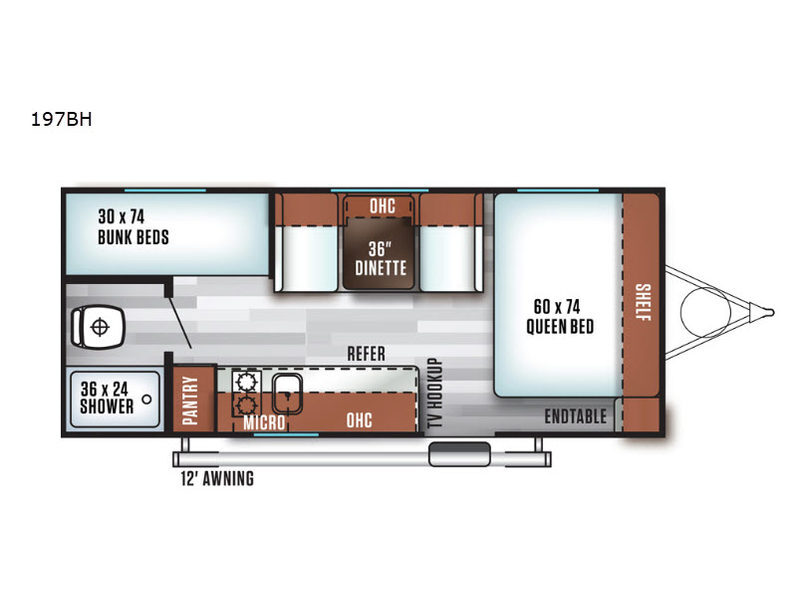 2019 Forest River Rv Salem FSX 197BH in madison AL