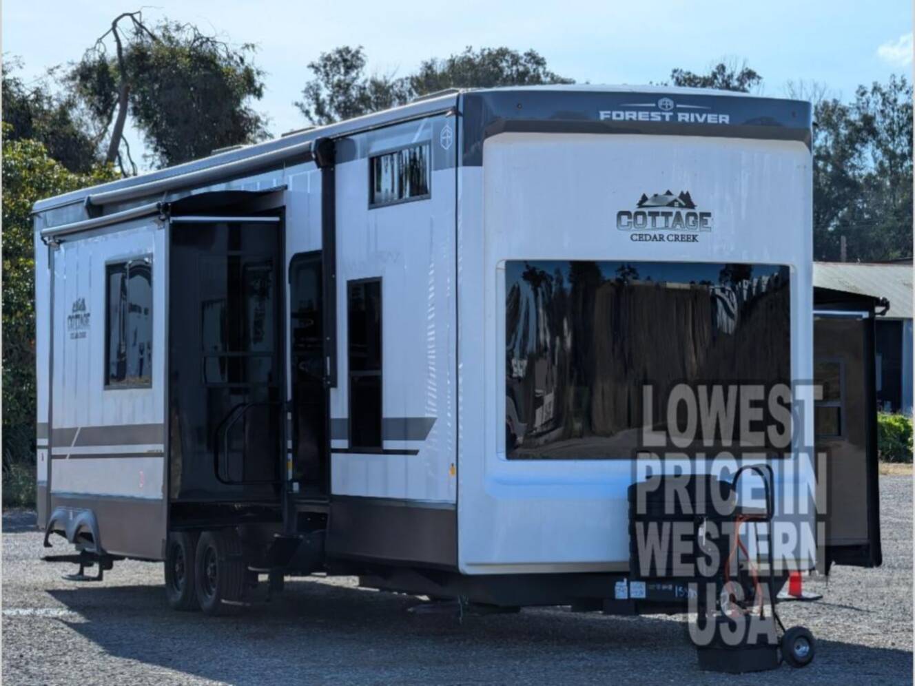 A photo of this 2026 Forest River Rv Cedar Creek Cottage 40CBK