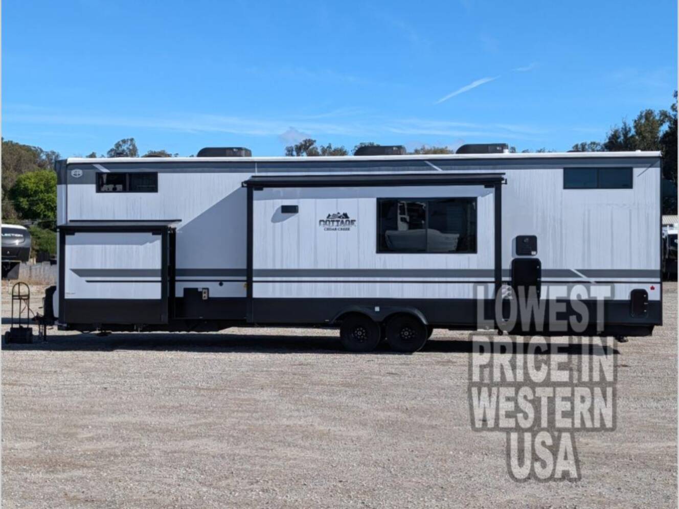 A photo of this 2026 Forest River Rv Cedar Creek Cottage 40CBK