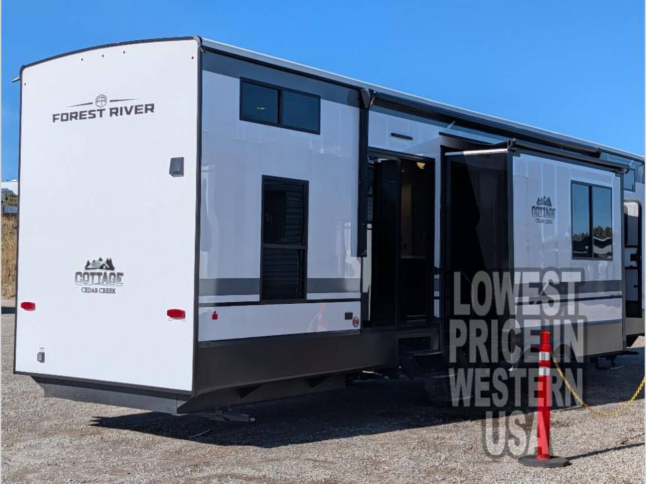 A photo of this 2026 Forest River Rv Cedar Creek Cottage 40CBK