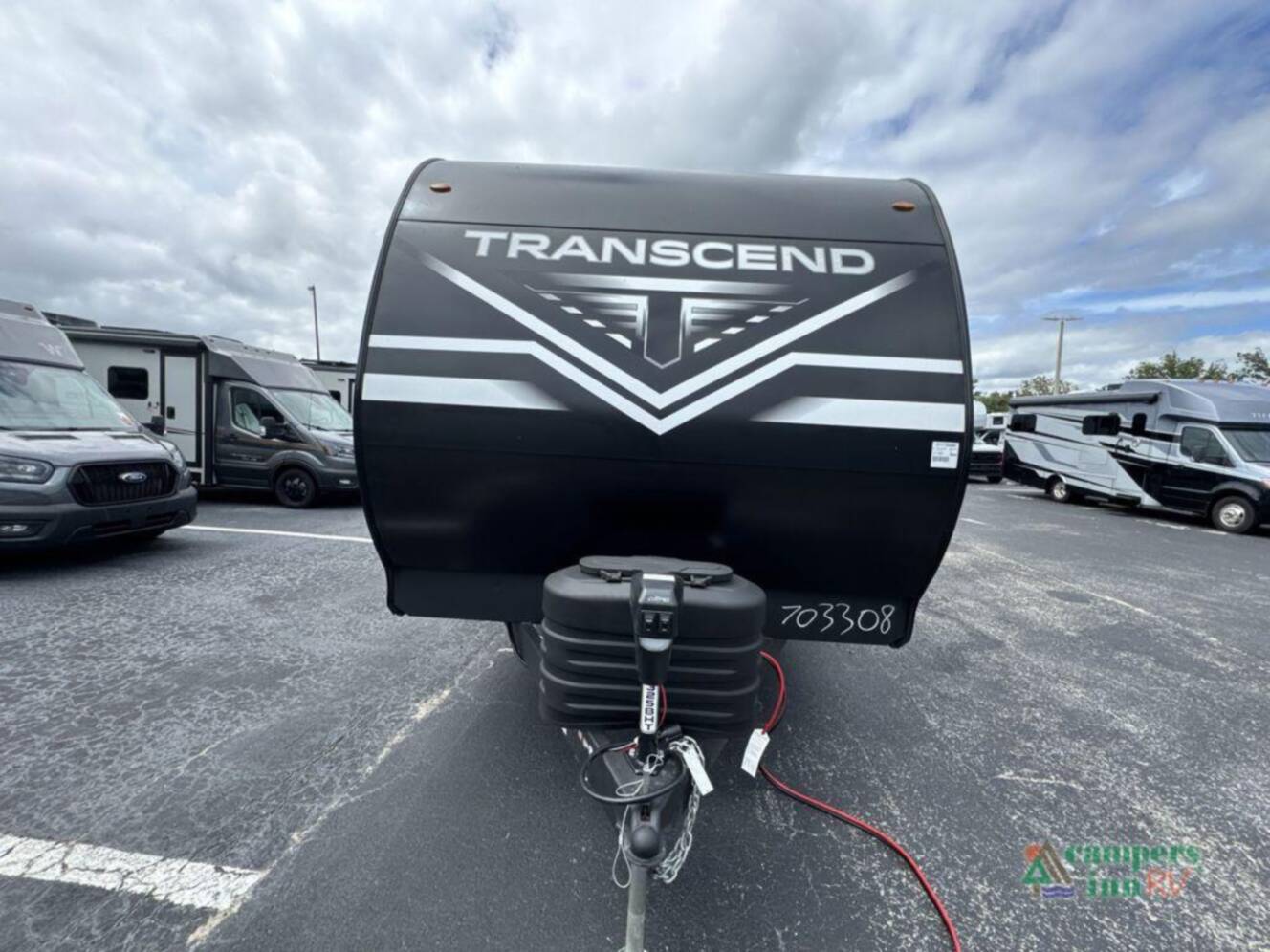 A photo of this 2026 Grand Design Transcend Xplor 325BHT
