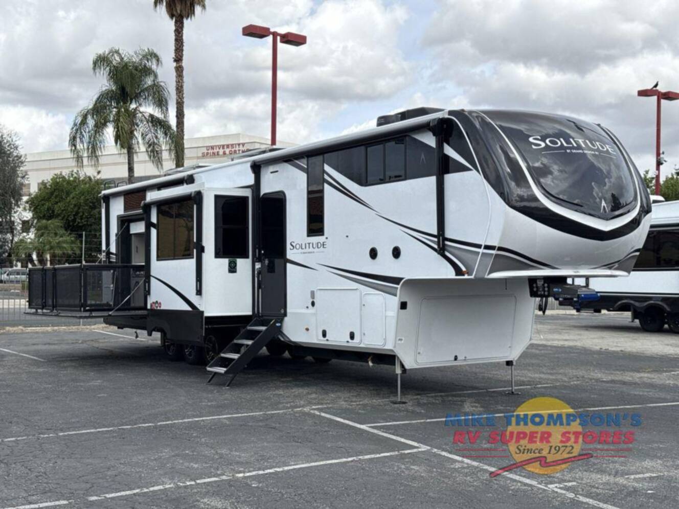 A photo of this 2026 Grand Design Solitude 414LJMJ