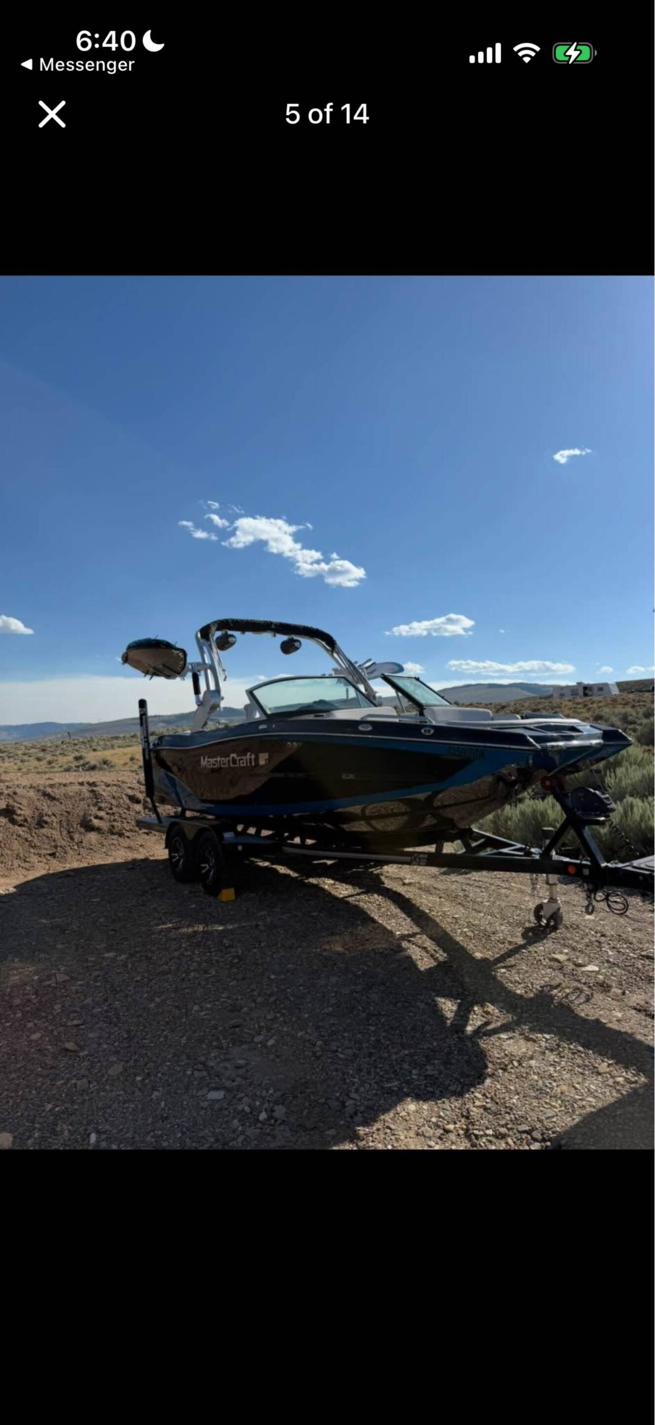 A photo of this 2017 Mastercraft Xt20