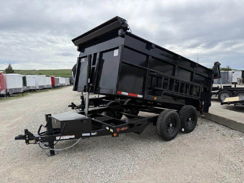 2026 Quality Steel 83x12 Dump 14000 GVWR