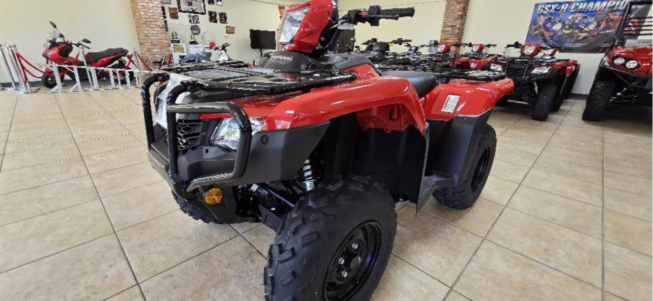 A photo of this 2025 Honda TRX520FM1S