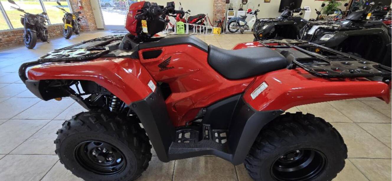A photo of this 2025 Honda TRX520FM1S