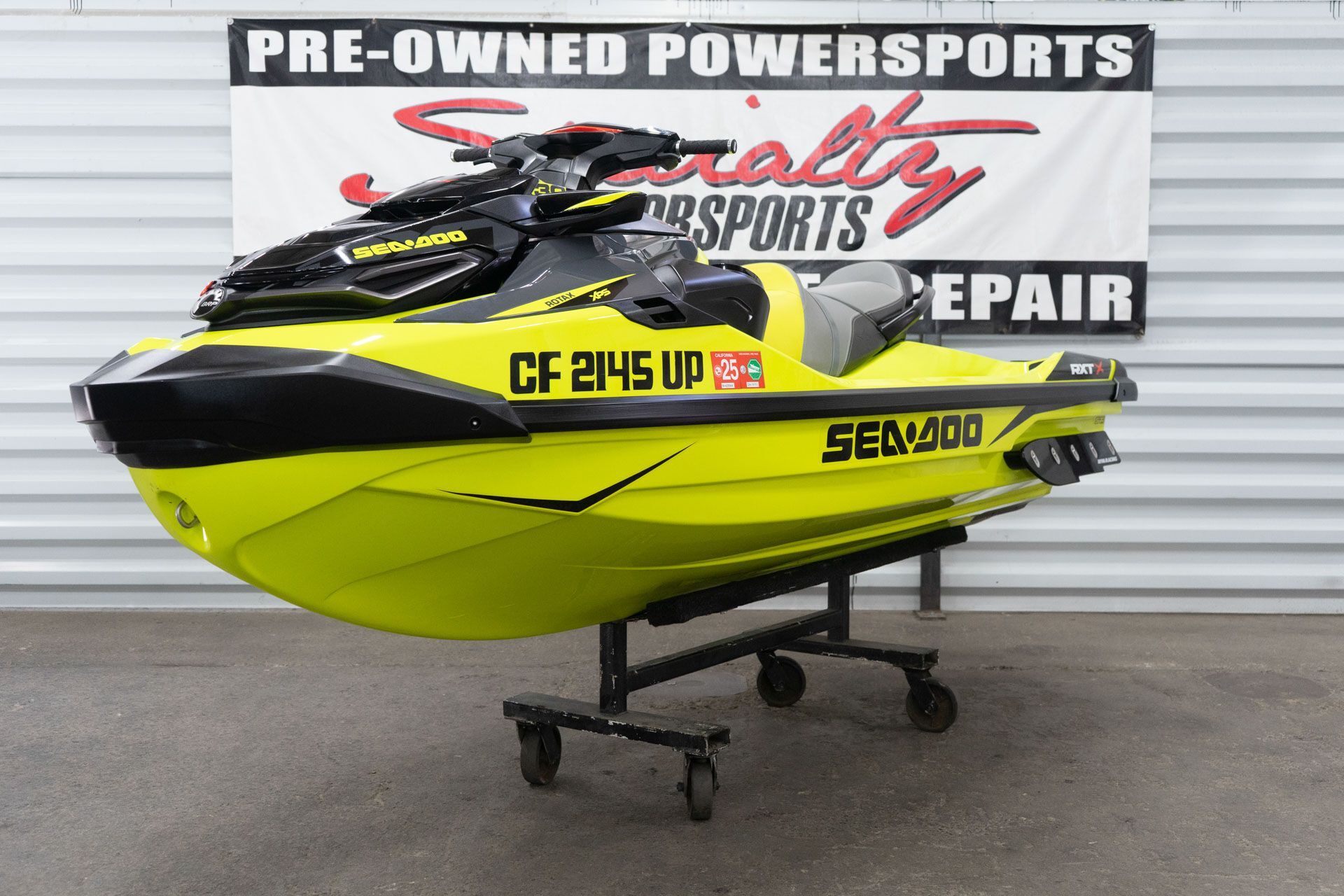 Lime Green Sea-Doo For Sale - Sea-Doo Three Seater Personal
