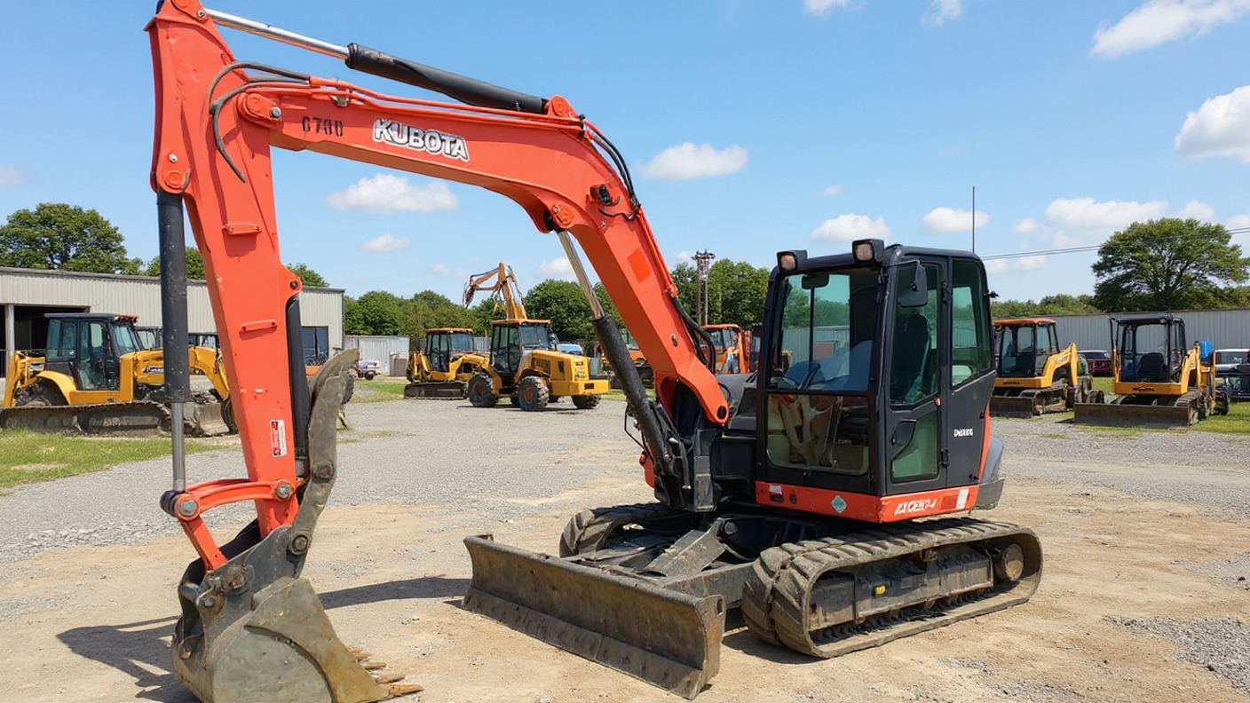 2016 KUBOTA KX080-4 in Lansing, IL
