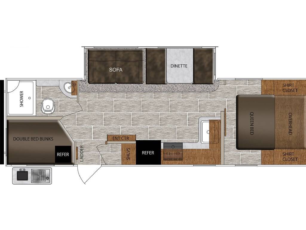 2021 Forest River TRACER 275BH RV