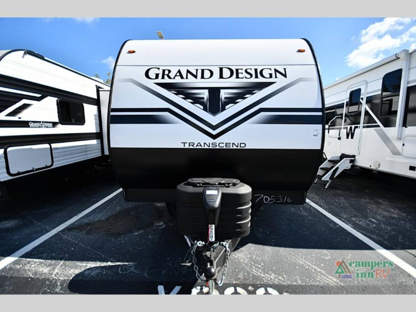 A photo of this 2027 Grand Design Transcend Xplor 295QBT