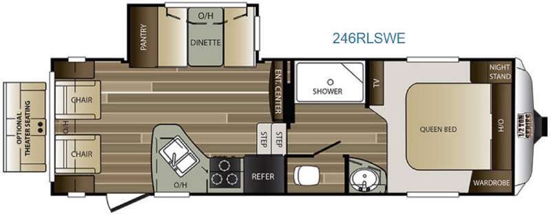 2017 Keystone Rv Cougar Half-Ton Series 246RLSWE in missoula MT