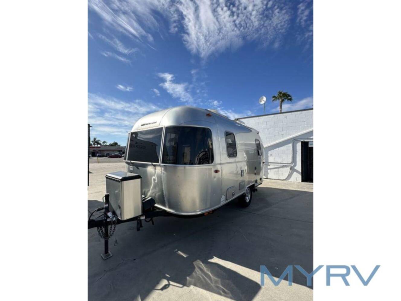 A photo of this 2022 Airstream Bambi 19CB