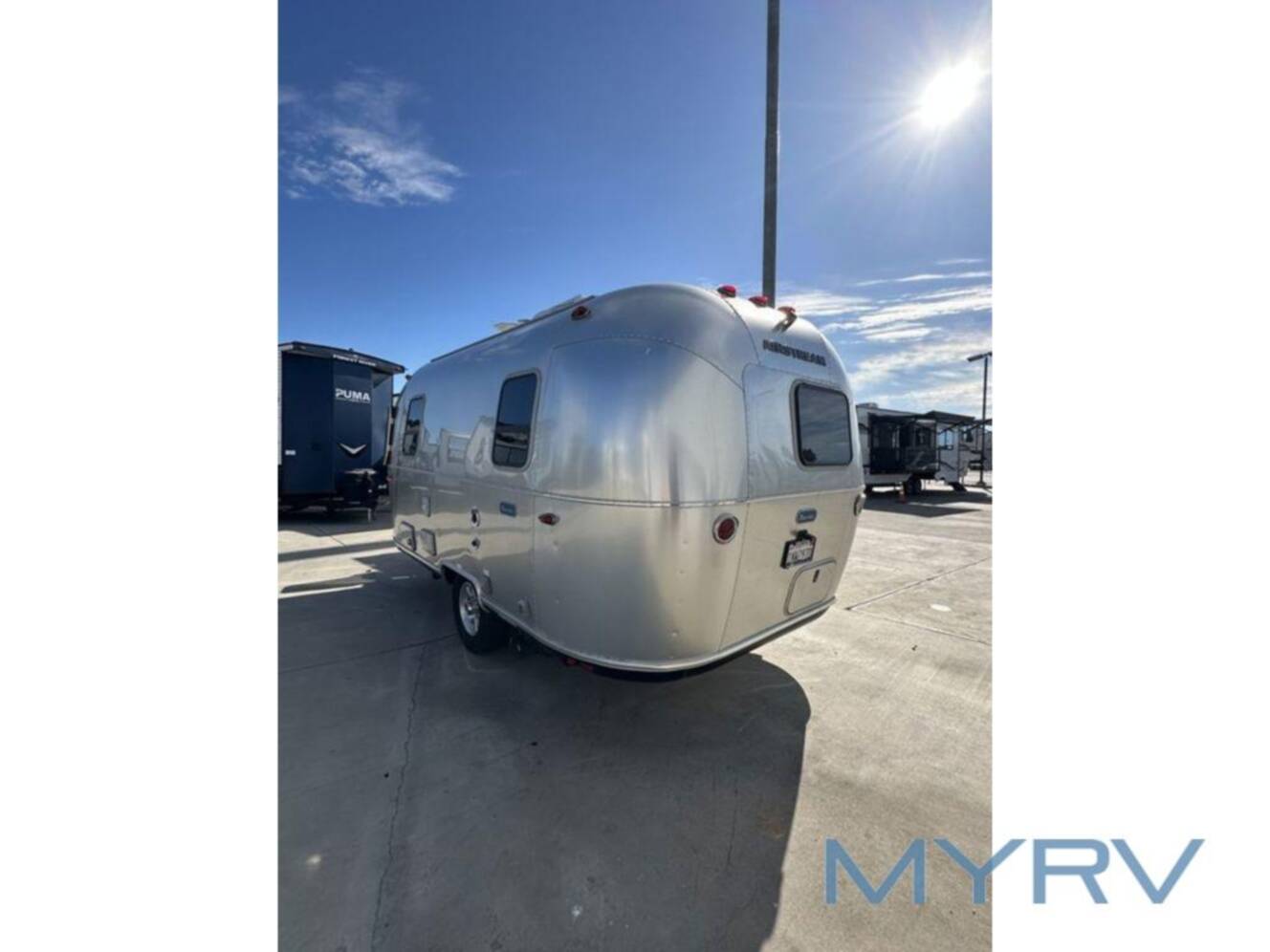 A photo of this 2022 Airstream Bambi 19CB