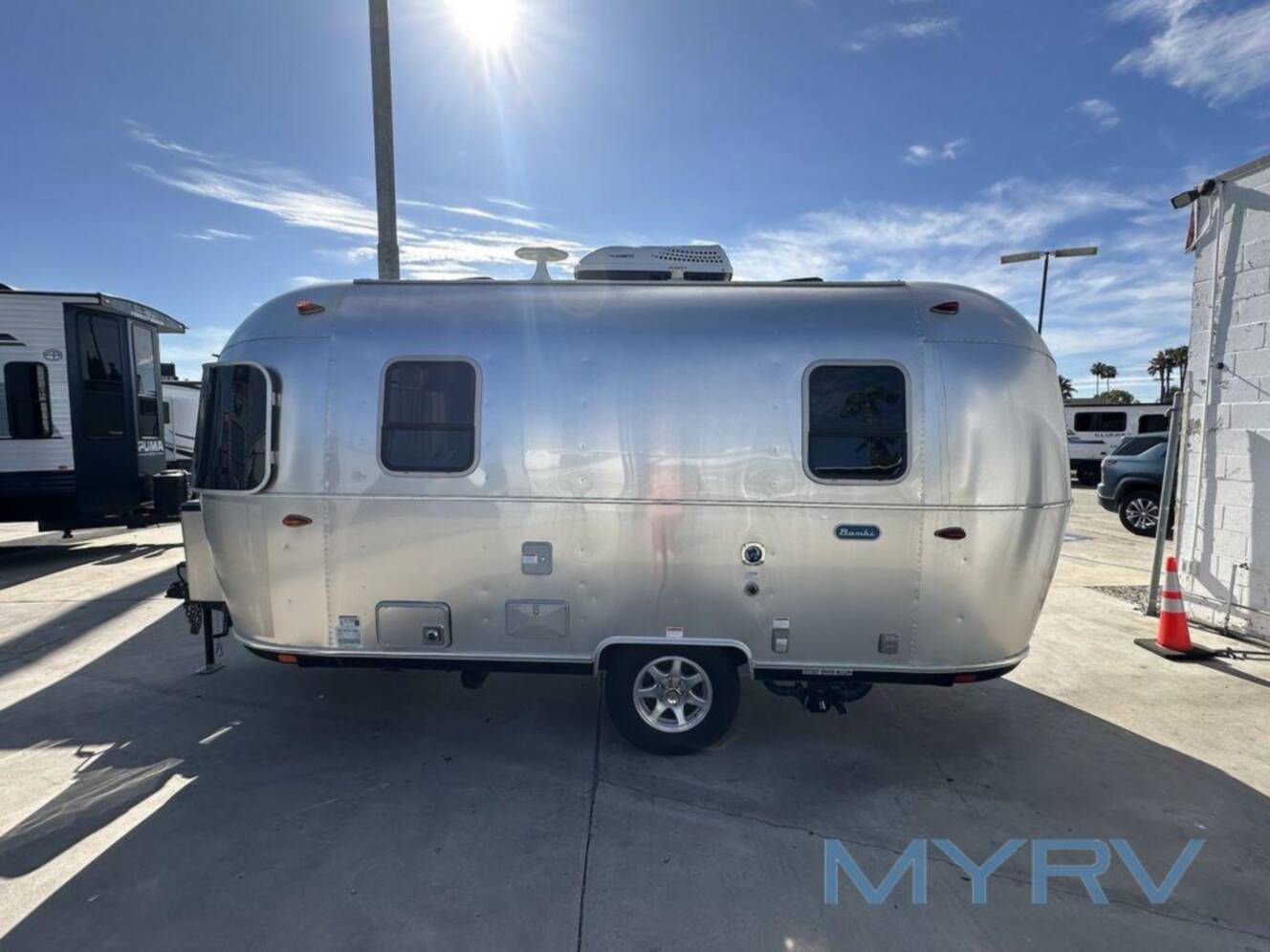 A photo of this 2022 Airstream Bambi 19CB