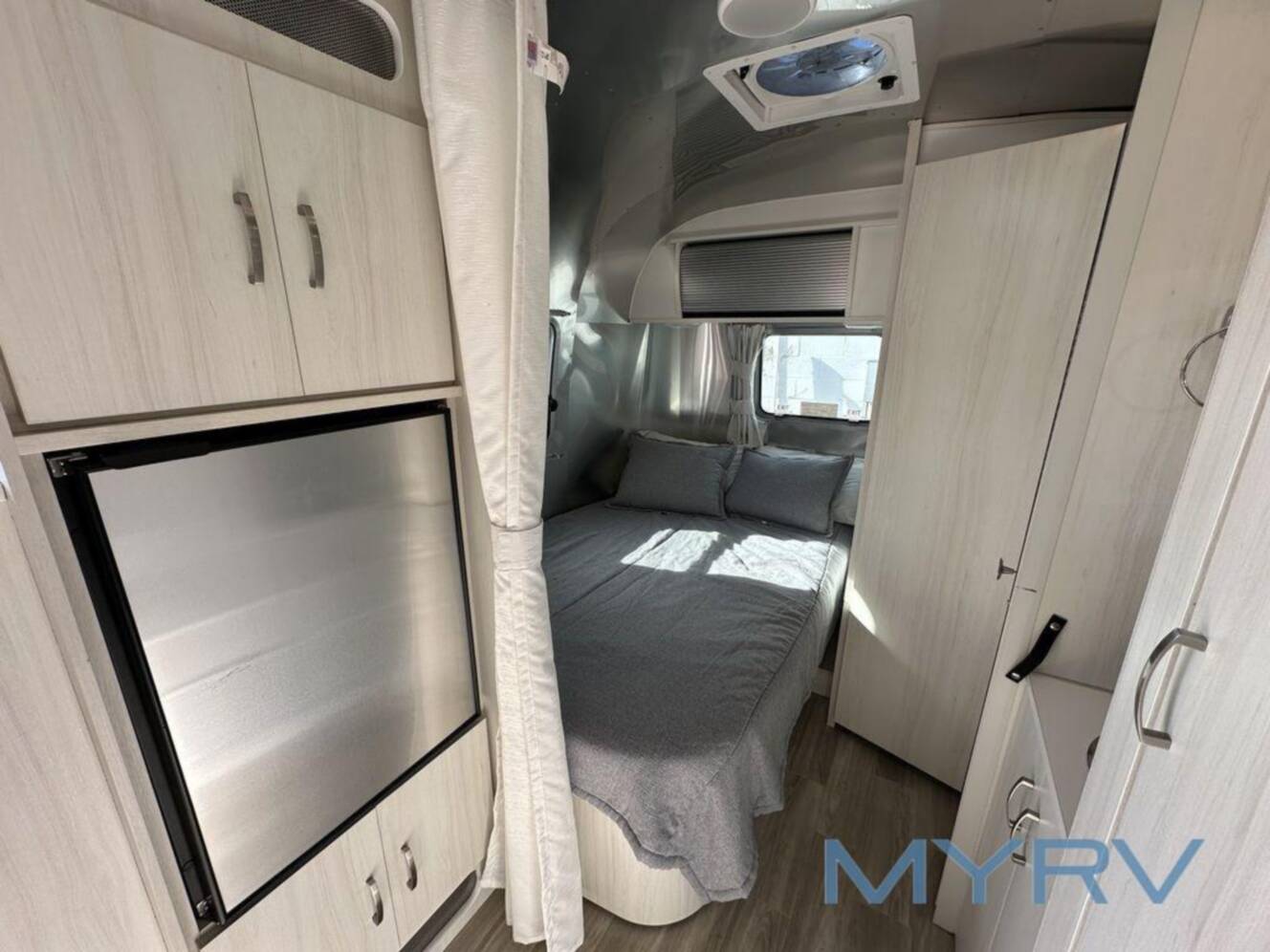 A photo of this 2022 Airstream Bambi 19CB