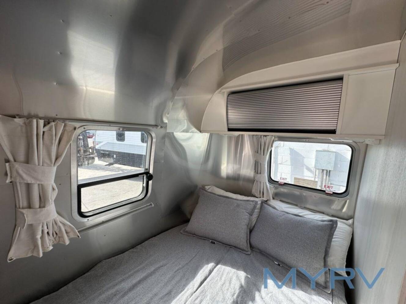 A photo of this 2022 Airstream Bambi 19CB