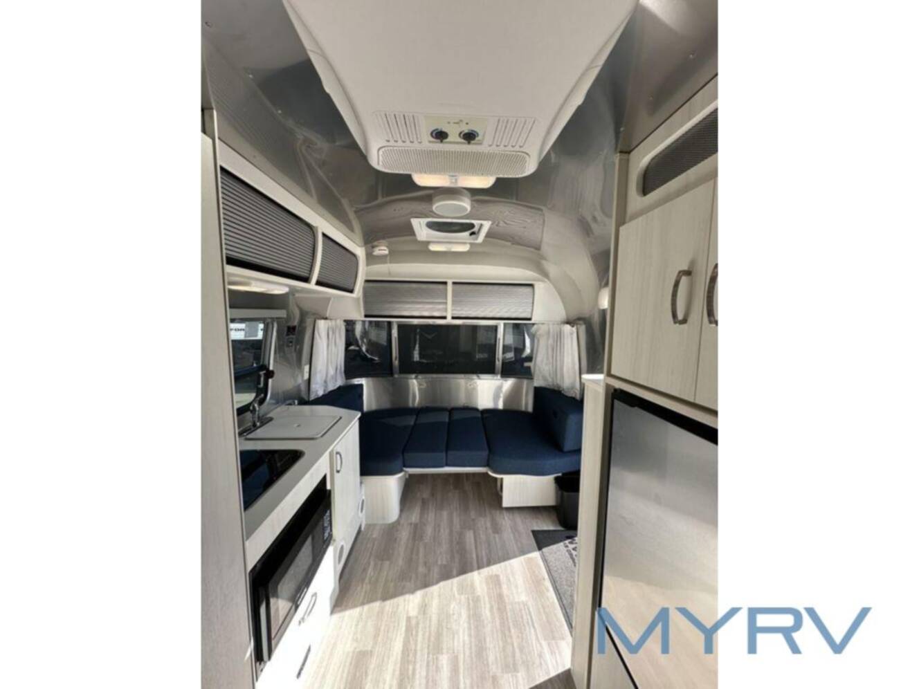 A photo of this 2022 Airstream Bambi 19CB