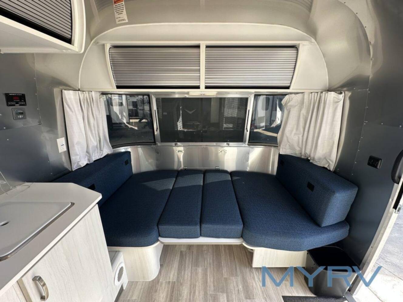 A photo of this 2022 Airstream Bambi 19CB