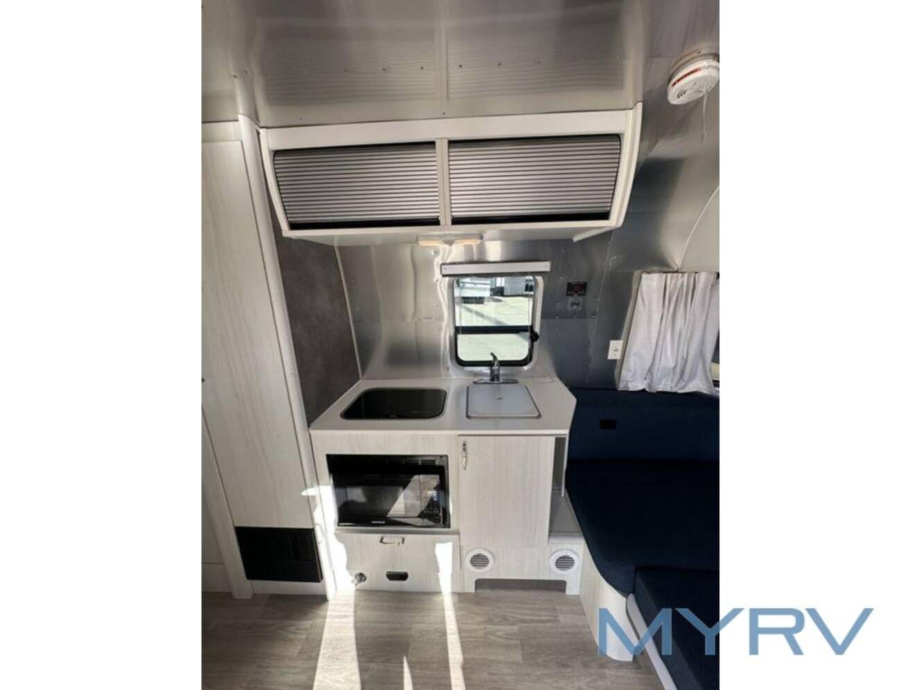 A photo of this 2022 Airstream Bambi 19CB