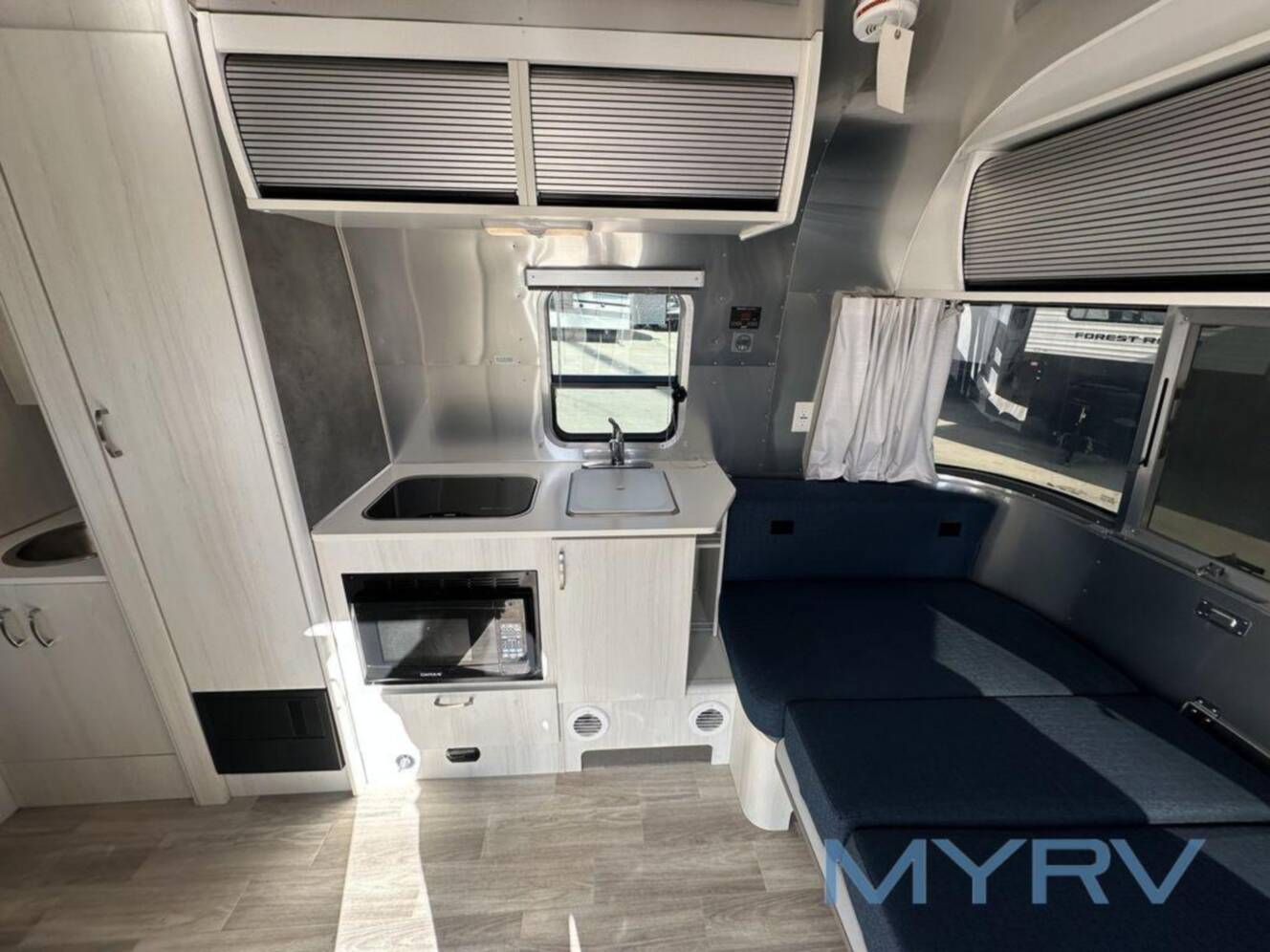 A photo of this 2022 Airstream Bambi 19CB