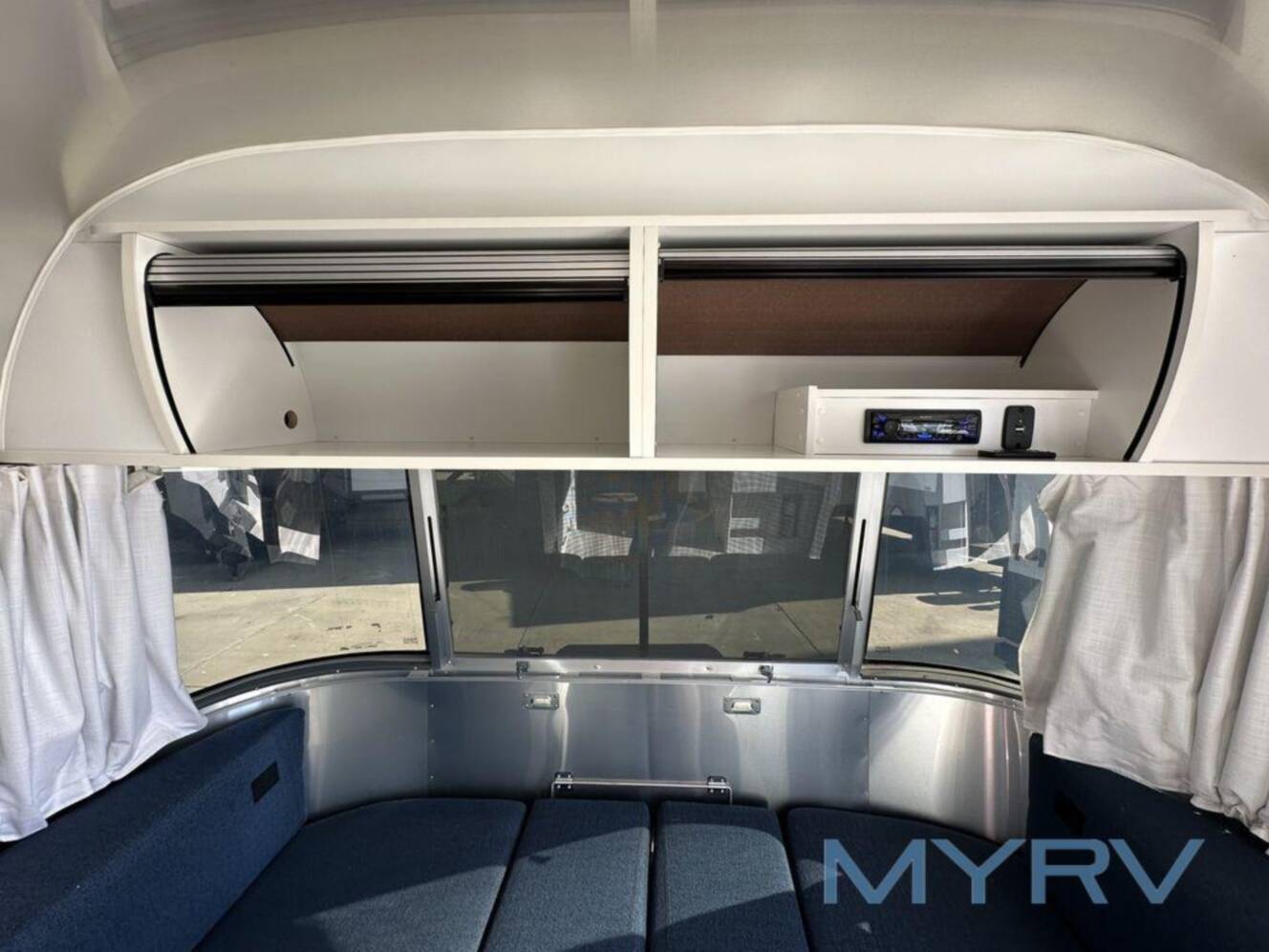 A photo of this 2022 Airstream Bambi 19CB